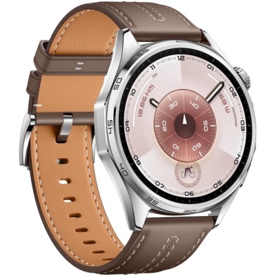 Смарт-годинник HUAWEI WATCH GT 6 46mm Brown Leather