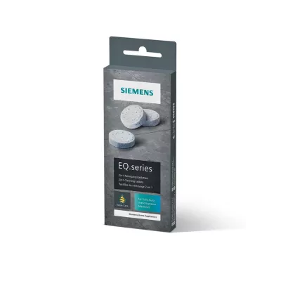 Таблетки для очищення кавоварок Siemens, 10 шт. в упаковці (TZ80001A)