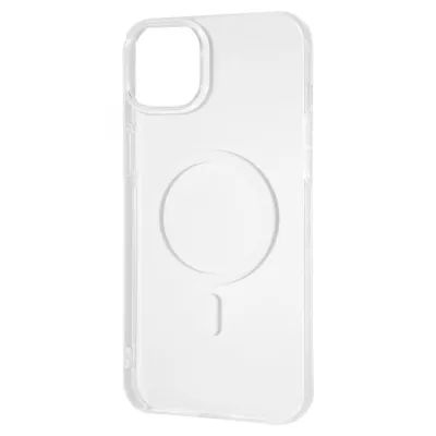 Чохол WAVE Premium Crystal Case with Magnetic Ring iPhone 15 transparent