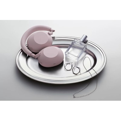 Навушники Over-ear Sony WH-1000XM6 BT 5.3, ANC, Hi-Res, AAC, LDAC, LC3, Wireless, Mic, Рожевий