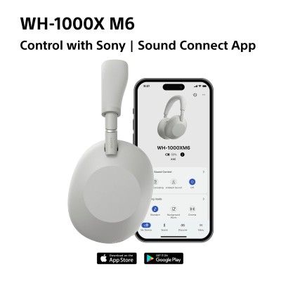 Навушники Over-ear Sony WH-1000XM6 BT 5.3, ANC, Hi-Res, AAC, LDAC, LC3, Wireless, Mic, Рожевий