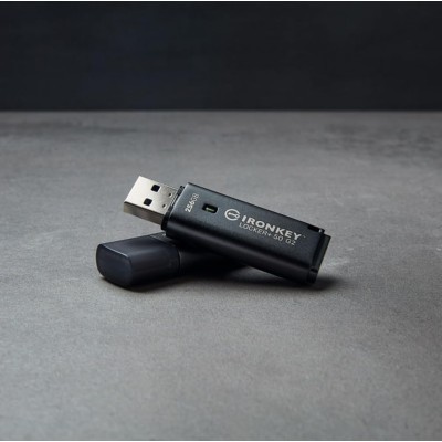 Накопичувач Kingston 32GB USB 3.2 Type-A Gen1 IronKey Locker+ 50 G2