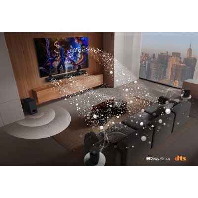 Саундбар LG S70TR 500Вт, 5.1.1, BT, HDMI-ARC, USB, саб, Dolby Atmos®