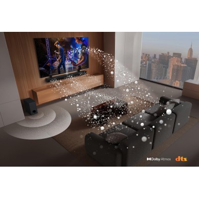 Саундбар LG S70TY 400Вт, 3.1.1, BT, HDMI-ARC, USB, саб, Dolby Atmos®