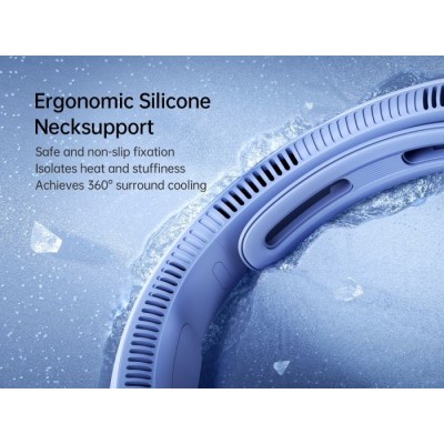 Вентилятор Jisulife Neck Fan Life4 blue
