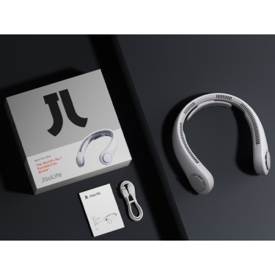 Вентилятор Jisulife Neck Fan Life4 grey