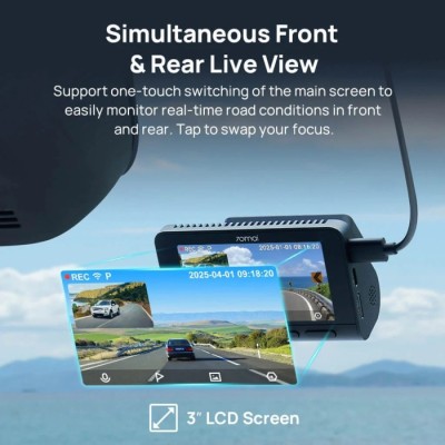 Відеореєстратор 70mai Dash Cam A810S 4K