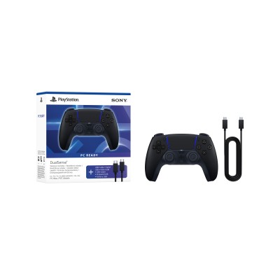 Геймпад Sony DualSense PS5 Midnight Black (USB-C кабель)