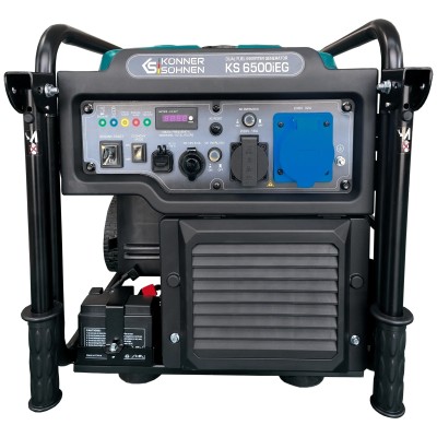 Генератор газобензиновий інверторний Konner&Sohnen KS 6500iEG, LPG 230В, 6.0/6.5кВт, електростартер, 46кг (KS6500IEG)