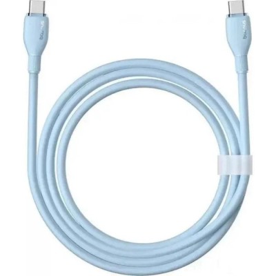 Кабель Baseus Type-C/Type-C 100W 1m (E0426702) блакитний