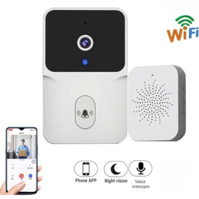 Розумний відеодзвоник Xingmos WIFI Doorbell X10PRO Білий