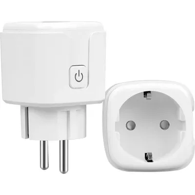 Смарт-розетка Quanatum TUYA 20A EU WiFi Smart Socket