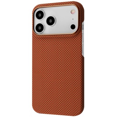 Чохол Proove Carbon Slim with Magnetic Ring iPhone 17 Pro orange