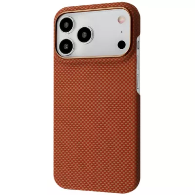 Чохол Proove Carbon Slim with Magnetic Ring iPhone 17 Pro orange