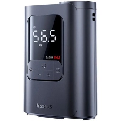 Автокомпресор OS-Baseus GoTrip VA1 Super Mini Wired Inflator 22-Cylinder Cosmic Black (Includes: Air Hose x1, Air Nozzles x3, Ch