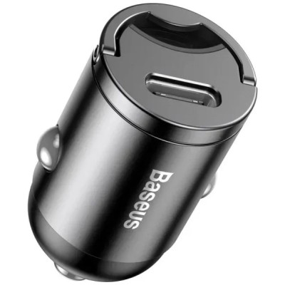 Автом. зарядний пристрій Baseus Tiny Star Mini Type-C 30W (C00035001121-00) чорний