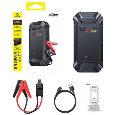 Автомобільний пускозарядний пристрій Baseus PrimeTrip VJ1 12000mAh (C0119400) Black