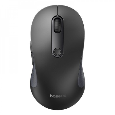 Бездротова Комп'ютерна Миша Baseus F02 Ergonomic Wireless Mouse (without Battery) (2.4GHZ) black