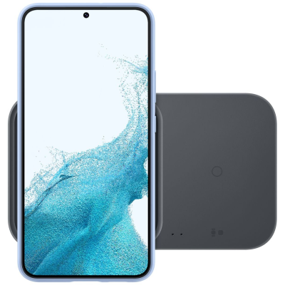 Бездротовий зарядний пристрій SAMSUNG 15W Wireless Charger Duo w/o TA EP-P5400BBEGEU / Сірий