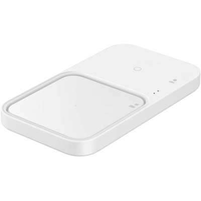 Бездротовий зарядний пристрій SAMSUNG 15W Wireless Charger Duo w/o TA EP-P5400BWEGEU / Білий