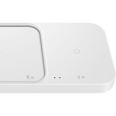 Бездротовий зарядний пристрій SAMSUNG 15W Wireless Charger Duo w/o TA EP-P5400BWEGEU / Білий