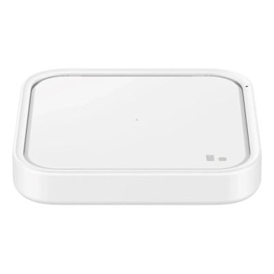 Бездротовий зарядний пристрій SAMSUNG 15W Wireless Charger Pad w/o TA EP-P2400BWEGEU / Білий