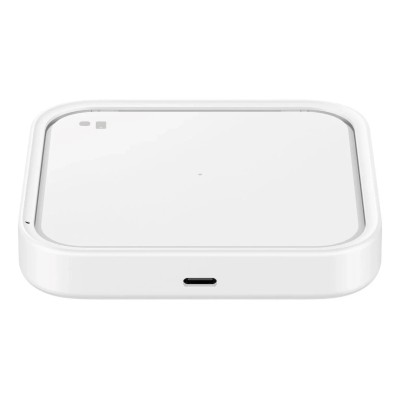 Бездротовий зарядний пристрій SAMSUNG 15W Wireless Charger Pad w/o TA EP-P2400BWEGEU / Білий