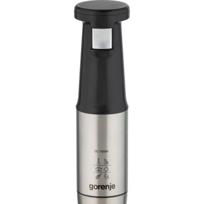Блендер Gorenje заглибний 1500Вт, 3в1, чаша-600мл, нерж (HBX1500VS)