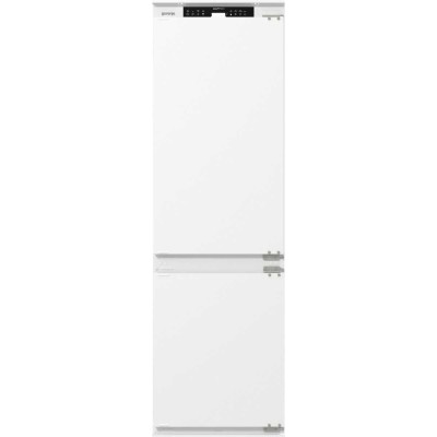 Вбуд. холодильник з мороз. камерою Gorenje, 177х55х54см, 2 двері, 176(76)л, А+, NF+, Зона св-ті, Диспл, Біли (NRKI517E41)