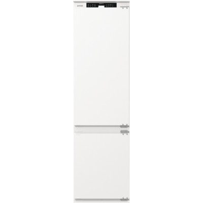 Вбуд. холодильник з мороз. камерою Gorenje, 193х55х54см, 2 двері, 208(76)л, А+, NF+, Зона св-ті, Диспл, Біли (NRKI519E41)