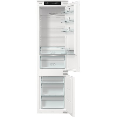 Вбуд. холодильник з мороз. камерою Gorenje, 193х55х54см, 2 двері, 208(76)л, А+, NF+, Зона св-ті, Диспл, Біли (NRKI519E41)