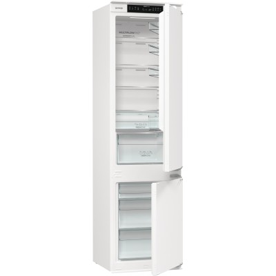 Вбуд. холодильник з мороз. камерою Gorenje, 193х55х54см, 2 двері, 208(76)л, А+, NF+, Зона св-ті, Диспл, Біли (NRKI519E41)