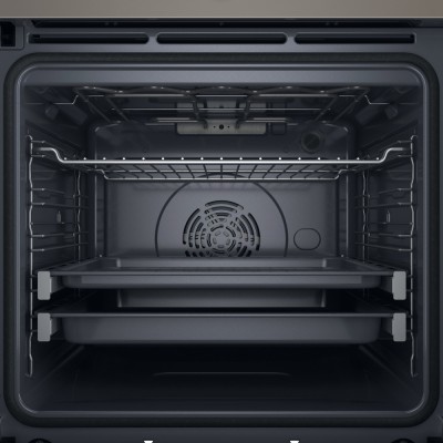 Духова шафа Whirlpool електрична, 73л, A+, дисплей, конвекція, піроліз, телескопічні напрямні, бежевий (WOI5S8PM2SEA)