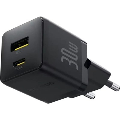 Зарядний пристрій Baseus C+U 30W (P1011160A113-00)чорний