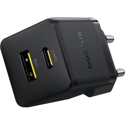 Зарядний пристрій Baseus C+U 30W (P1011160A113-00)чорний