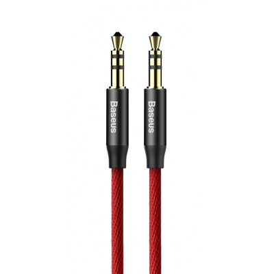 Кабель AUX Baseus Yiven M30 (1m) (CAM30-B91) red/black