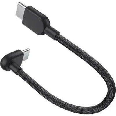 Кабель Xiaomi 3A Type-C/Type-C Cable 10cm (BHR08W0GL)чорний