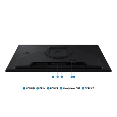 Монітор Samsung 27" Odyssey G40H HDMI, DP, IPS, 240Hz, 1ms (LS27HG400EIXUA)