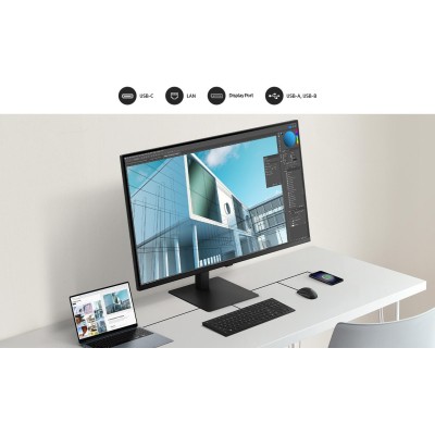 Монітор Samsung 37"S37D802 HDMI, DP, USB, VA, 3840x2160, 4ms (LS37D802UAIXUA)