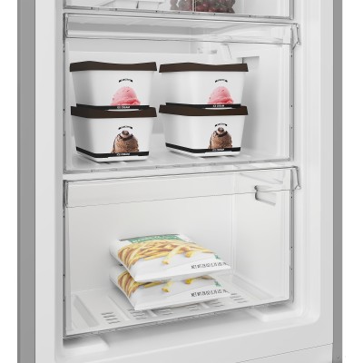Морозильна камера Beko, 146x54x57, 168л, 1дв., E, NF, сірий (RFNM200T40SN)