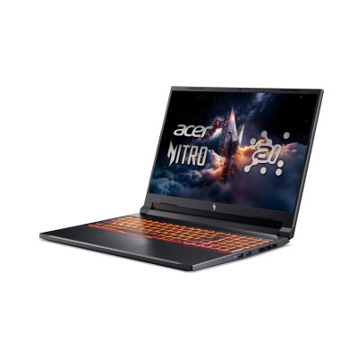 Ноутбук Acer Nitro V 16 ANV16-42 16" WUXGA IPS, AMD R5-240, 16GB, F1TB, NVD4050-6, Lin, чорний (NH.U1JEU.008)