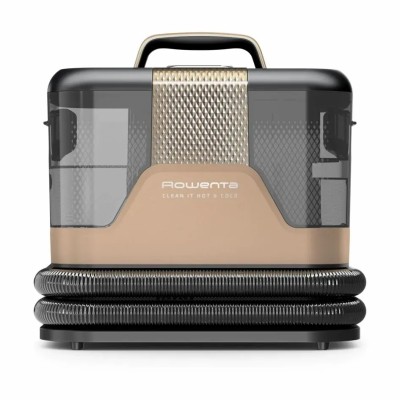 Пилосос Rowenta миючий Clean It Hot & Cold, 1150Вт, конт пил -1,5л, вода -2,3л, 13500 Па, 4 насадки, чорно-золотий (IN7021F0)