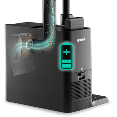 Пилосос акумуляторний GORENJE SVC296749NEBL (V24P01FP2960EU)