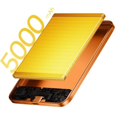 Повербанк Xiaomi UltraThin Magne 5000mAh 15W (BHR0975GL) оранжевий