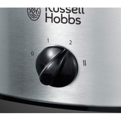Повільноварка Russell Hobbs Cook&Home, 160Вт, чаша-3.5л, механічне керув., метал/пластик, чорний (22740-56)