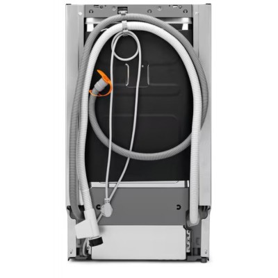 Посудомийна машина Electrolux вбудована, 10компл., Е, 45см, дисплей, інвертор, 3й кошик, чорний (EEA13200L)
