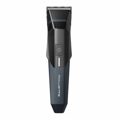 Тример Rowenta X Series 700, для голови, носа, вух і тіла, мережа+акум., роторний мотор, насадок-12, чохол, титан.напил., чорно-