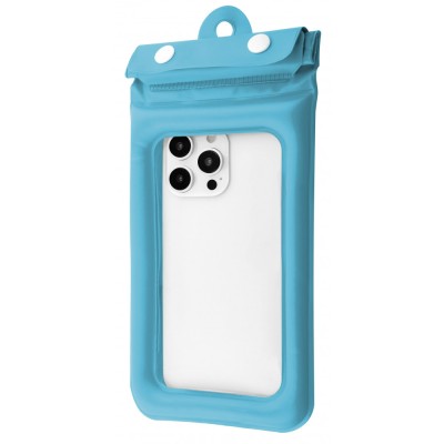 Універсальна водонепроникна сумка для смартфона sky blue