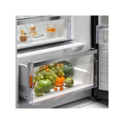 Холодильна камера Electrolux, 186x60х65, 390л, E, ST, інв., зона св-ті, нерж (LRT7ME39X)