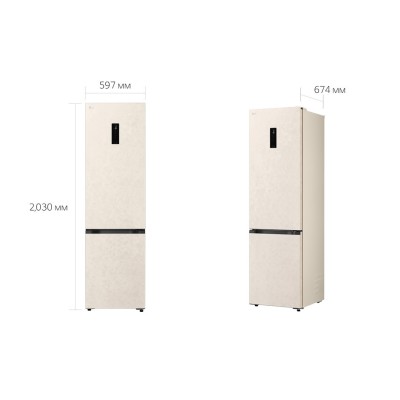 Холодильник LG GC-B509EEKM